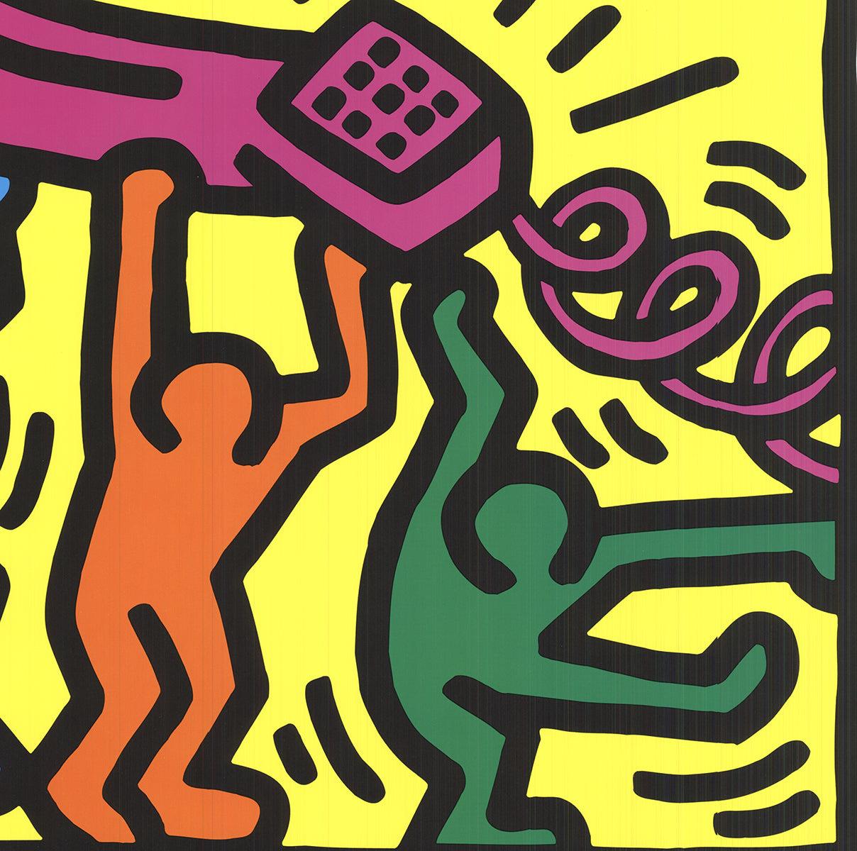 Keith Haring 'Untitled, 1989' 2008- Lithographie offset en vente 3