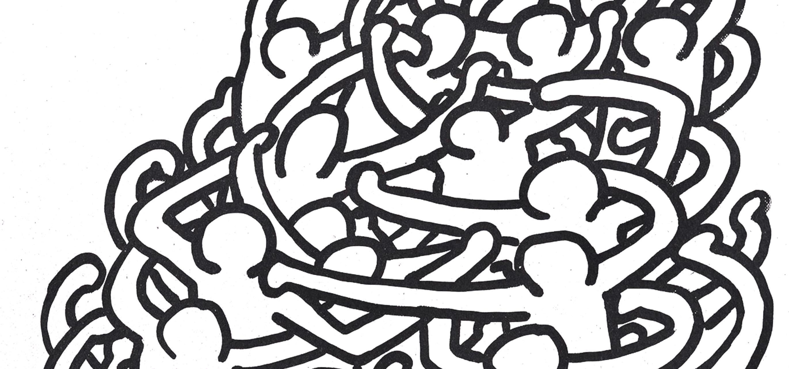 Keith Haring, Sans titre, extrait de Against All Odds, 1990 en vente 1