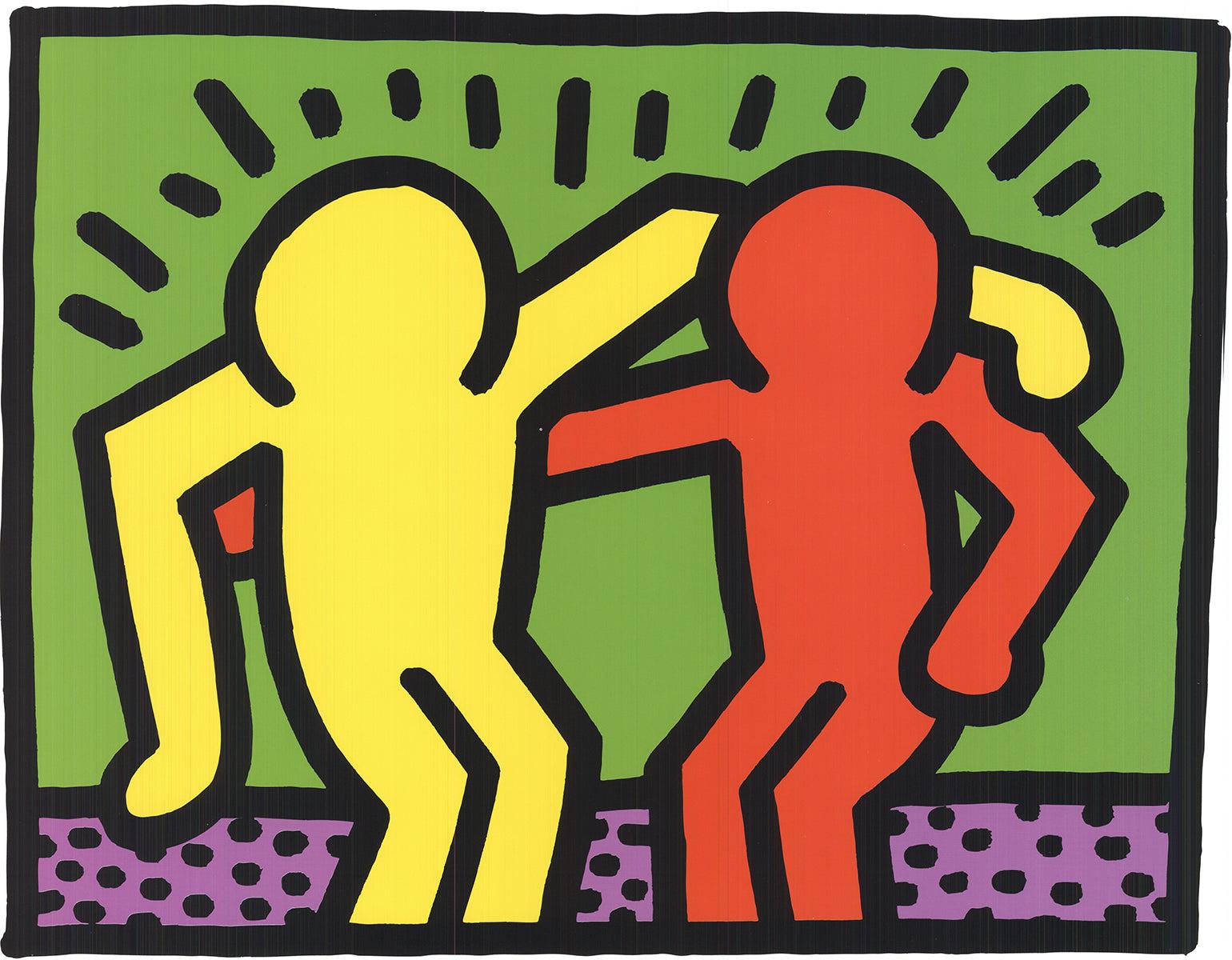 « Untitled (From Pop Shop I) » 2009- Lithographie offset de Keith Haring 1
