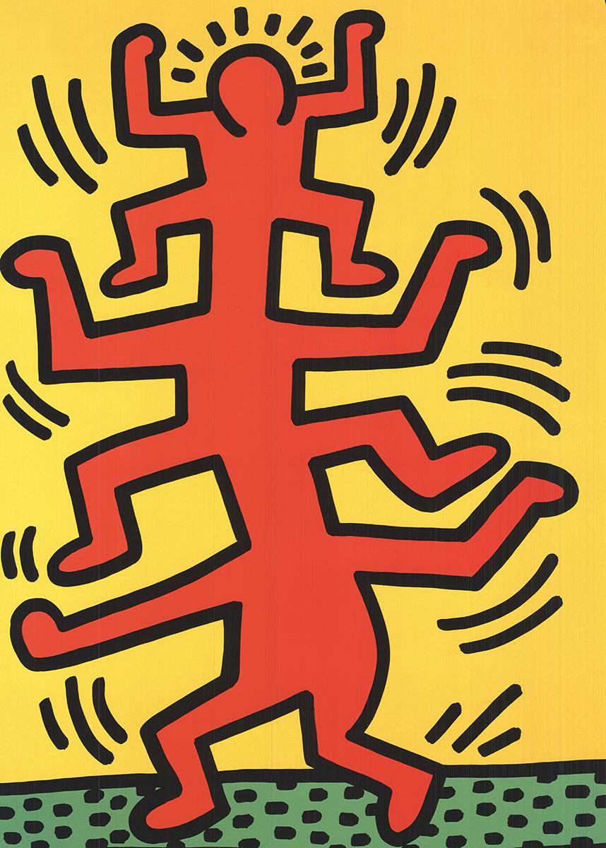 Keith Haring 'Untitled (From the Growing Series), 1988' 2008- Lithographie offset en vente 1