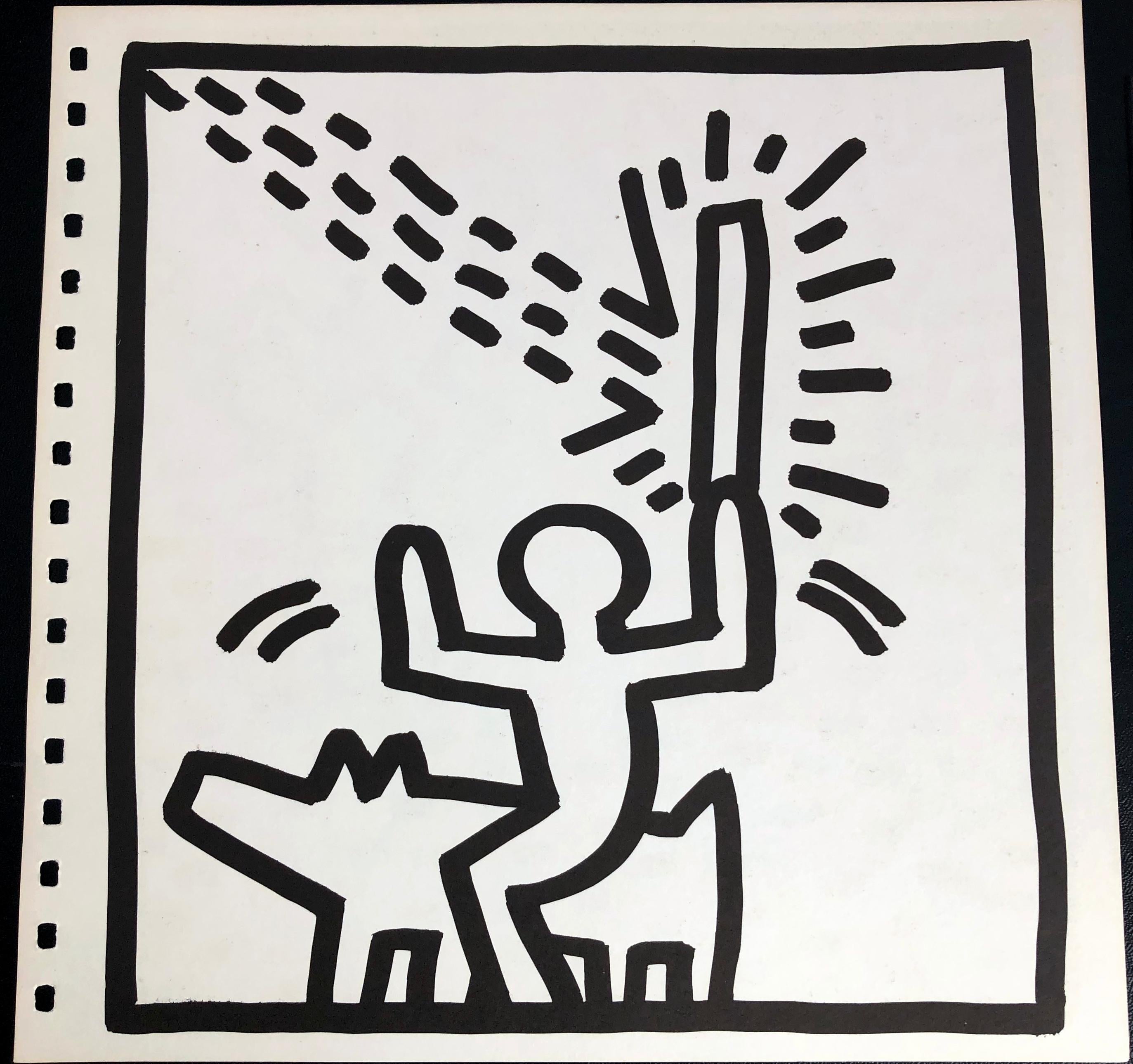 Keith Haring (untitled) Laser Beam lithograph 1982 1