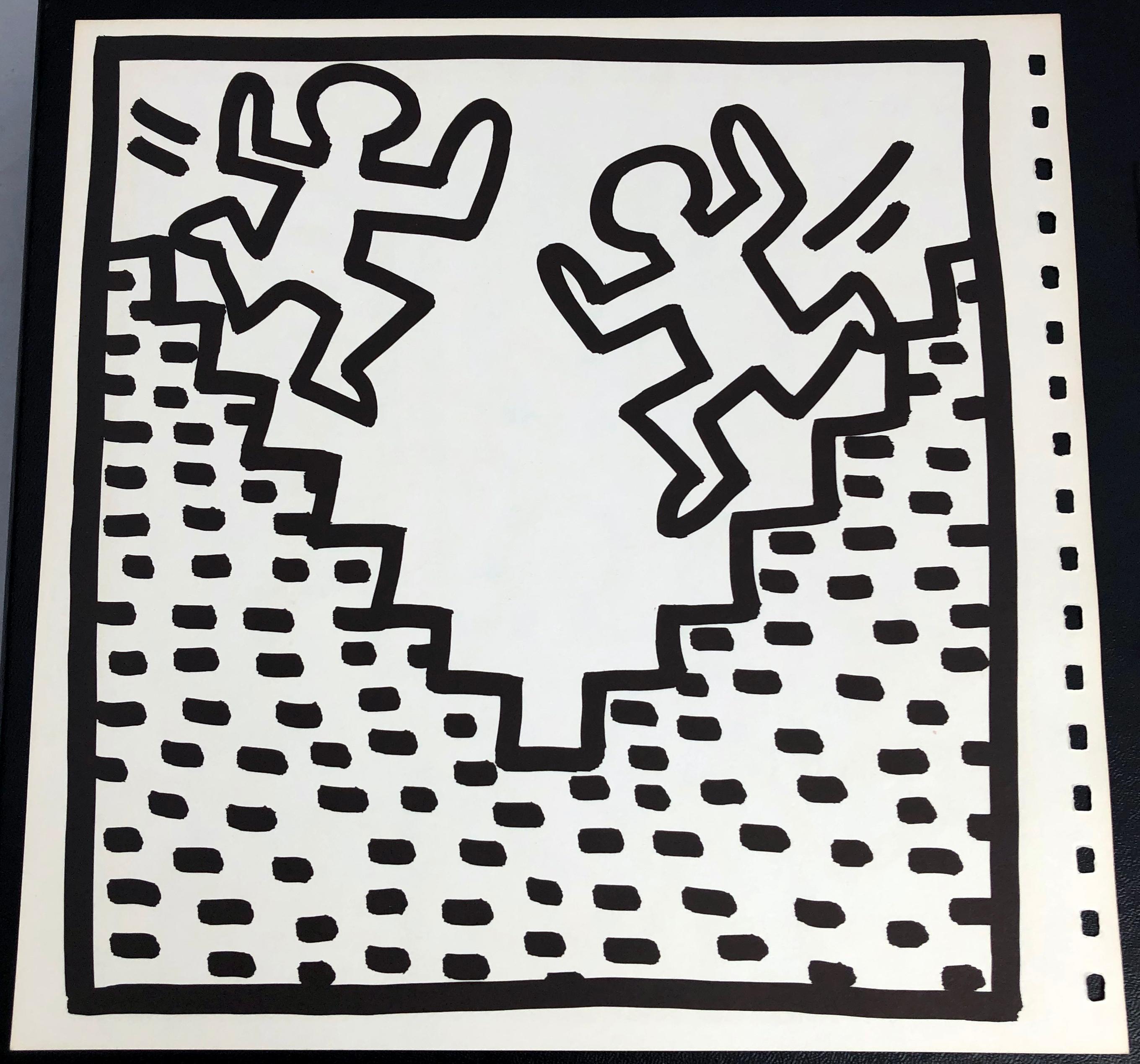 Keith Haring (untitled) Laser Beam lithograph 1982 2