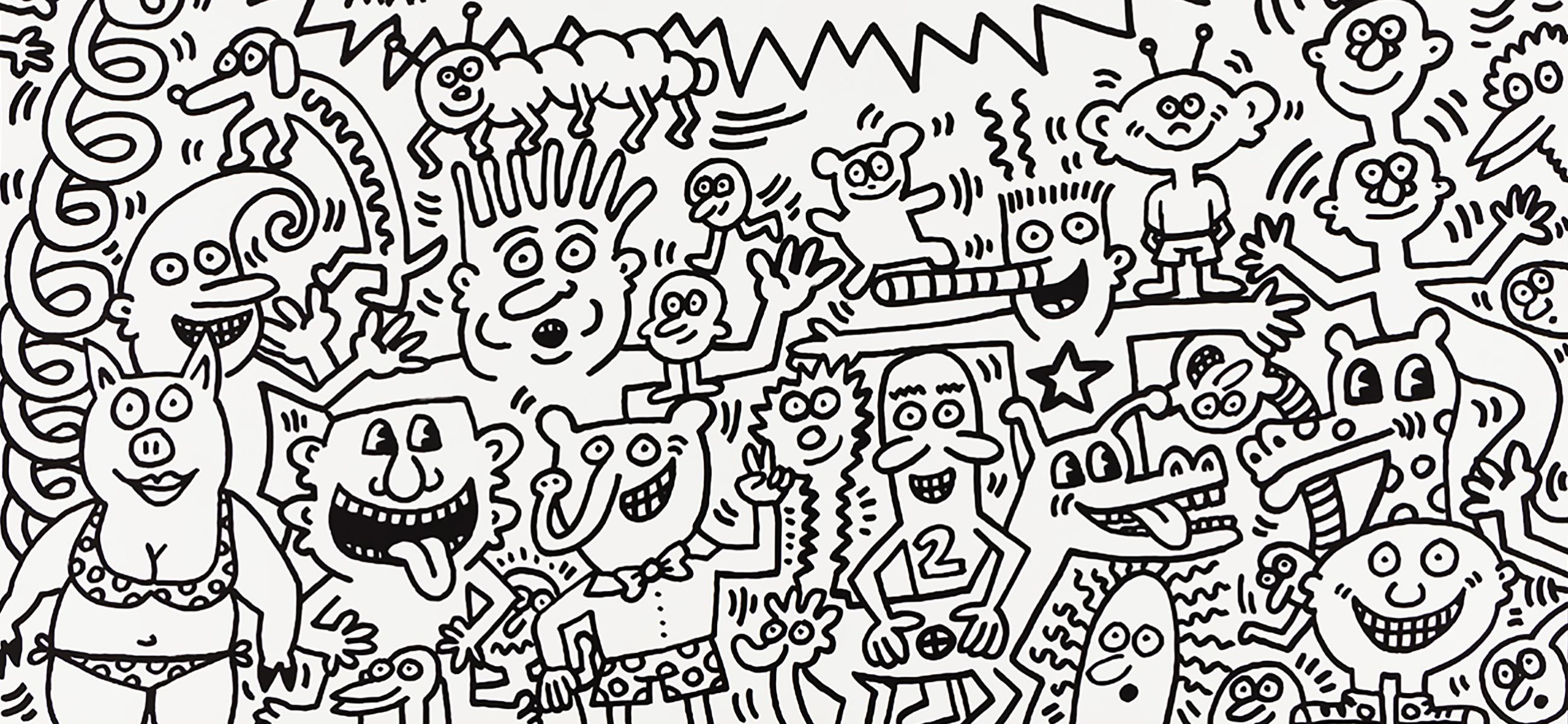 keith haring ignorance fear silence death wikipedia