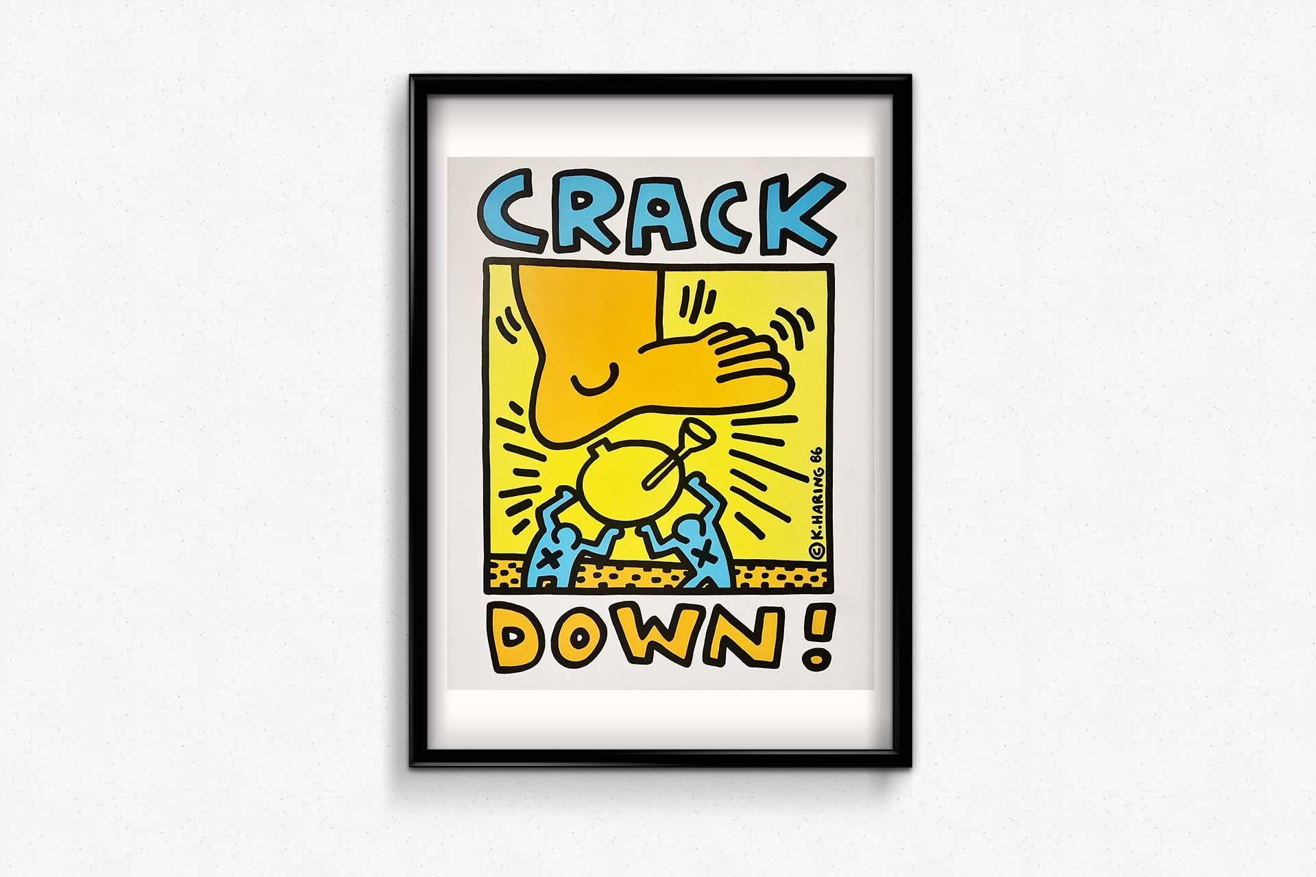 Keith Haring's original poster for 
