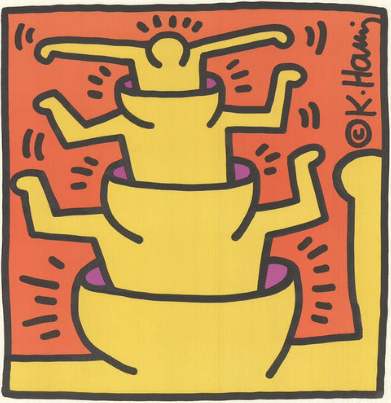 Learning Through Art By Keith Haring en venta 2