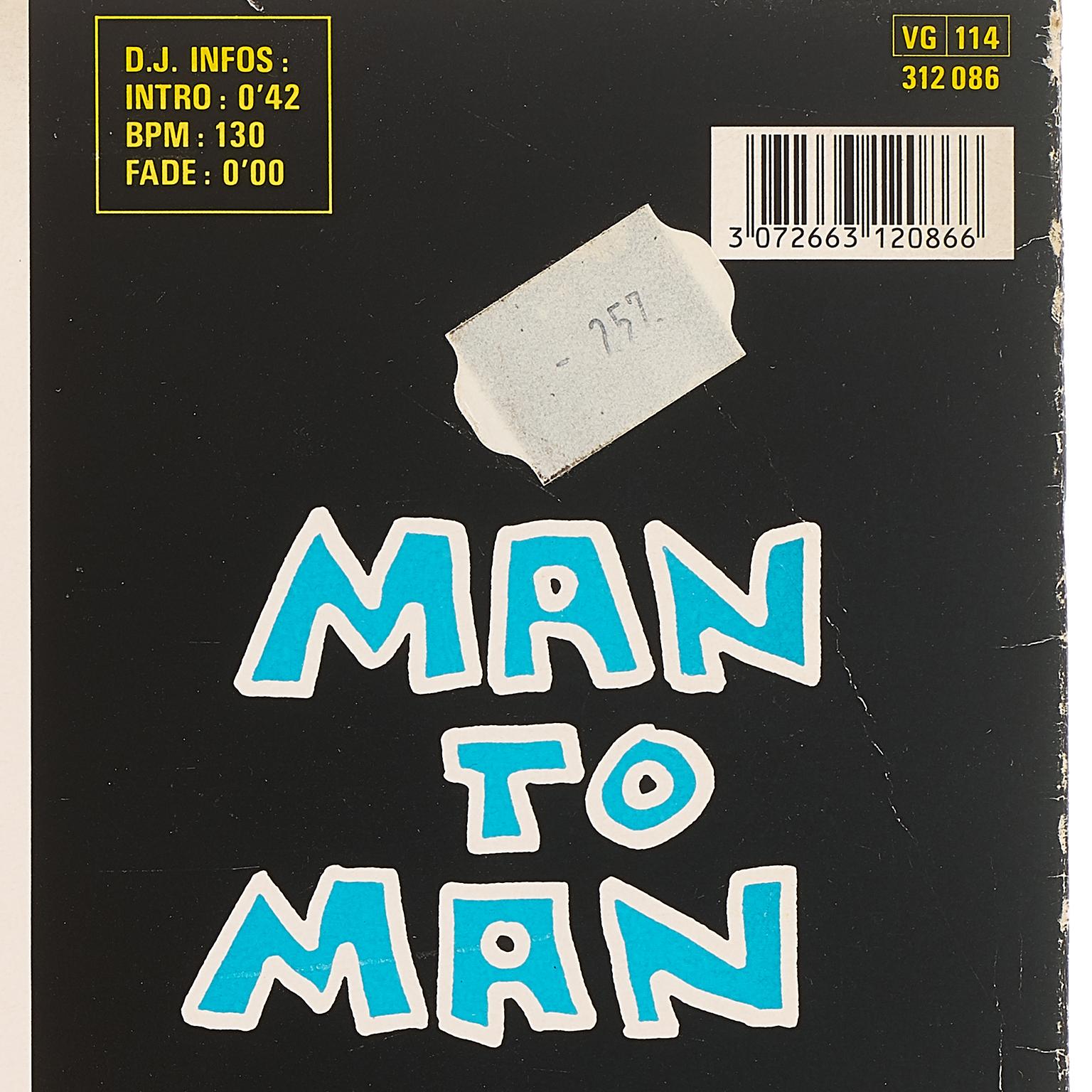 Man To Man . VINYL . VINTAGE  For Sale 1