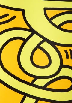 Montreux 1983, Pop Art Screenprint Poster by Keith Haring