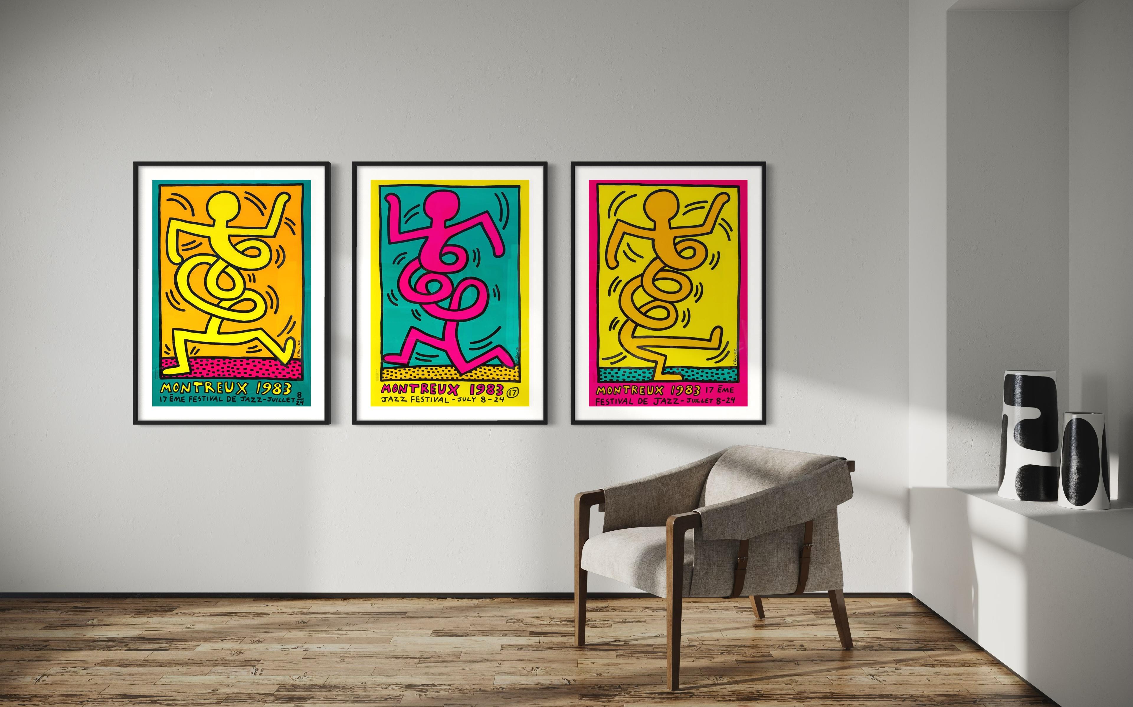 Montreux Jazz De Festival (Complete Set) - Print by Keith Haring