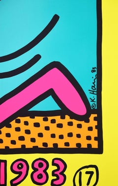 Montreux Jazz Festival 1983 - Keith Haring - Poster