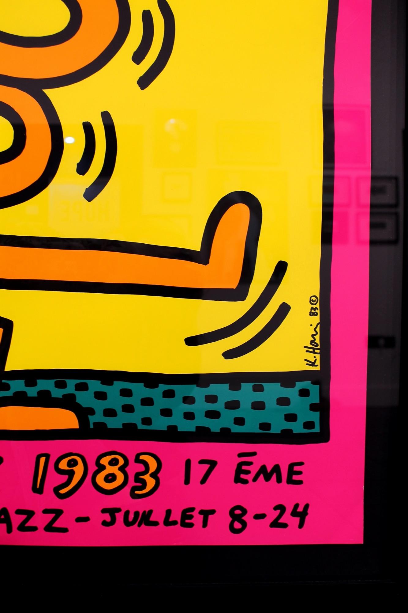 Montreux Jazz Festival, 1983 (Orange) (Framed) For Sale 1