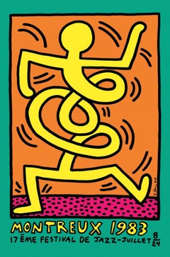 Montreux Jazz Festival (green), Keith Haring