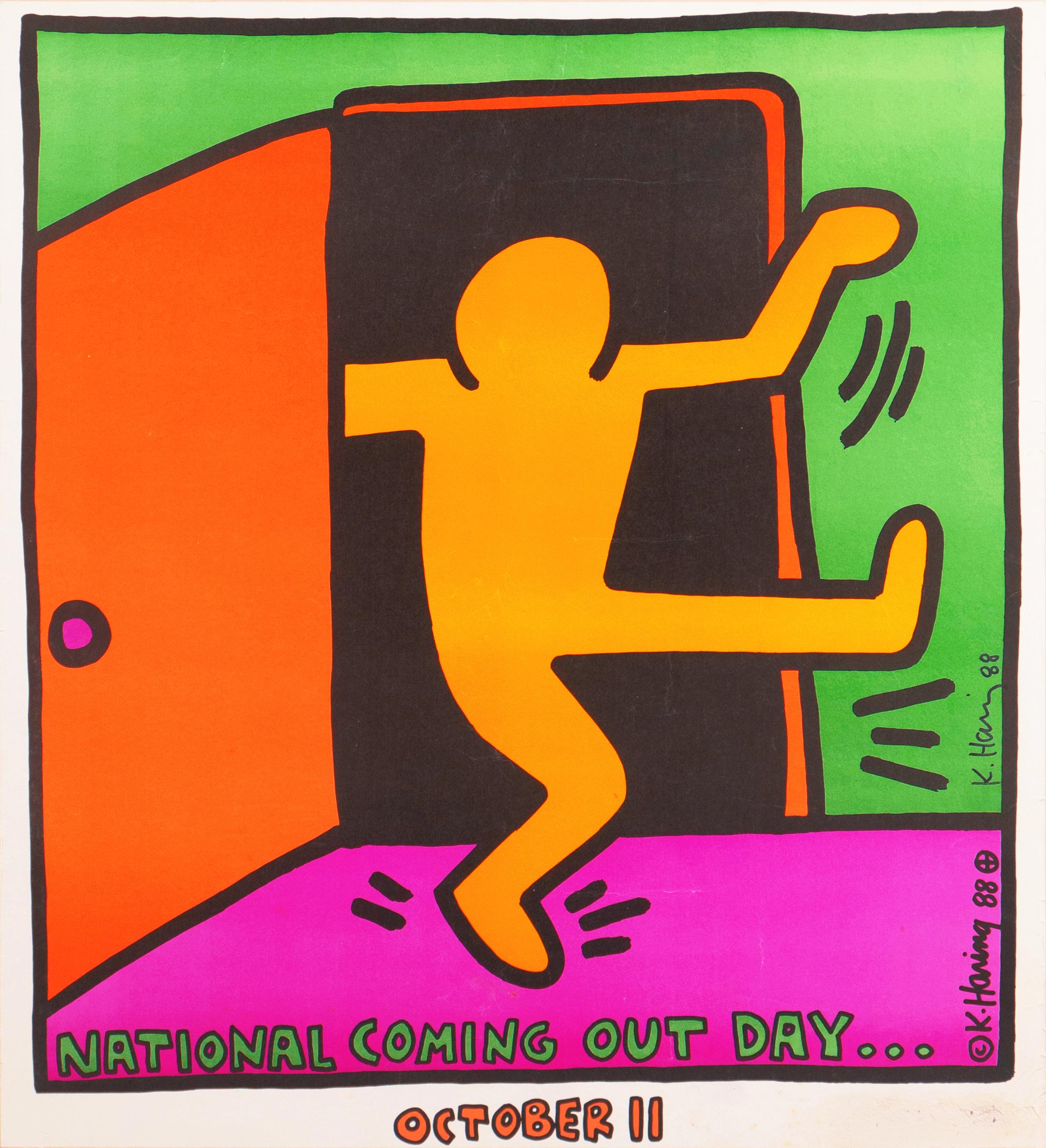 'National Coming Out Day', Hand Signed by the Artist, October 11, Pop Art, NCOD For Sale 1