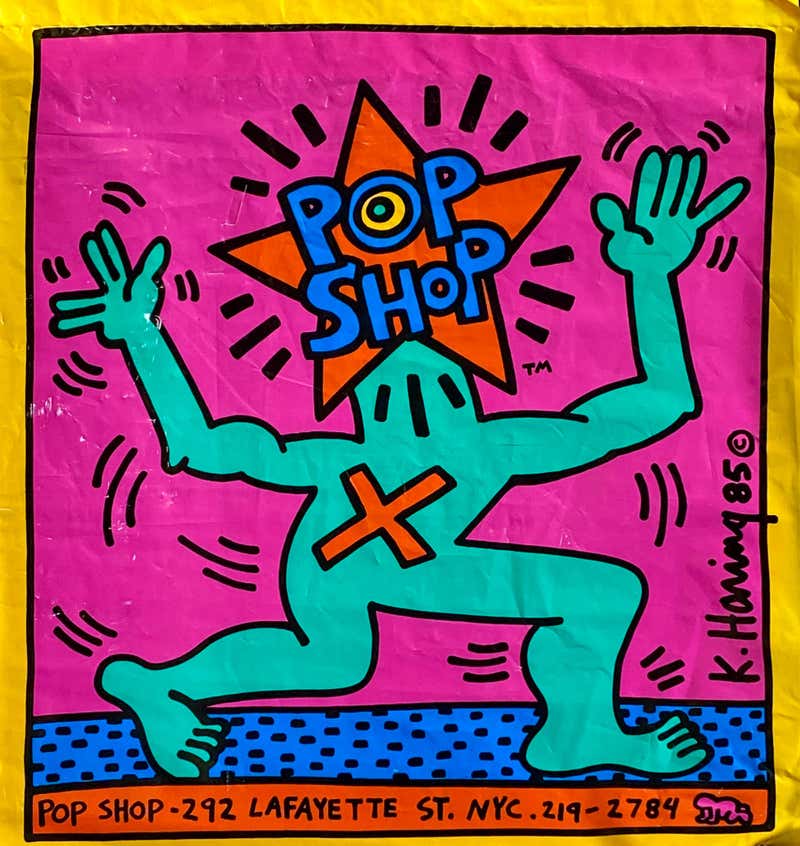 Keith Haring Pop Shop 195 For Sale On 1stDibs Keith Haring Pop Shop keith-haring-pop-shop-195-for-sale-on-1stdibs-keith-haring-pop-shop
