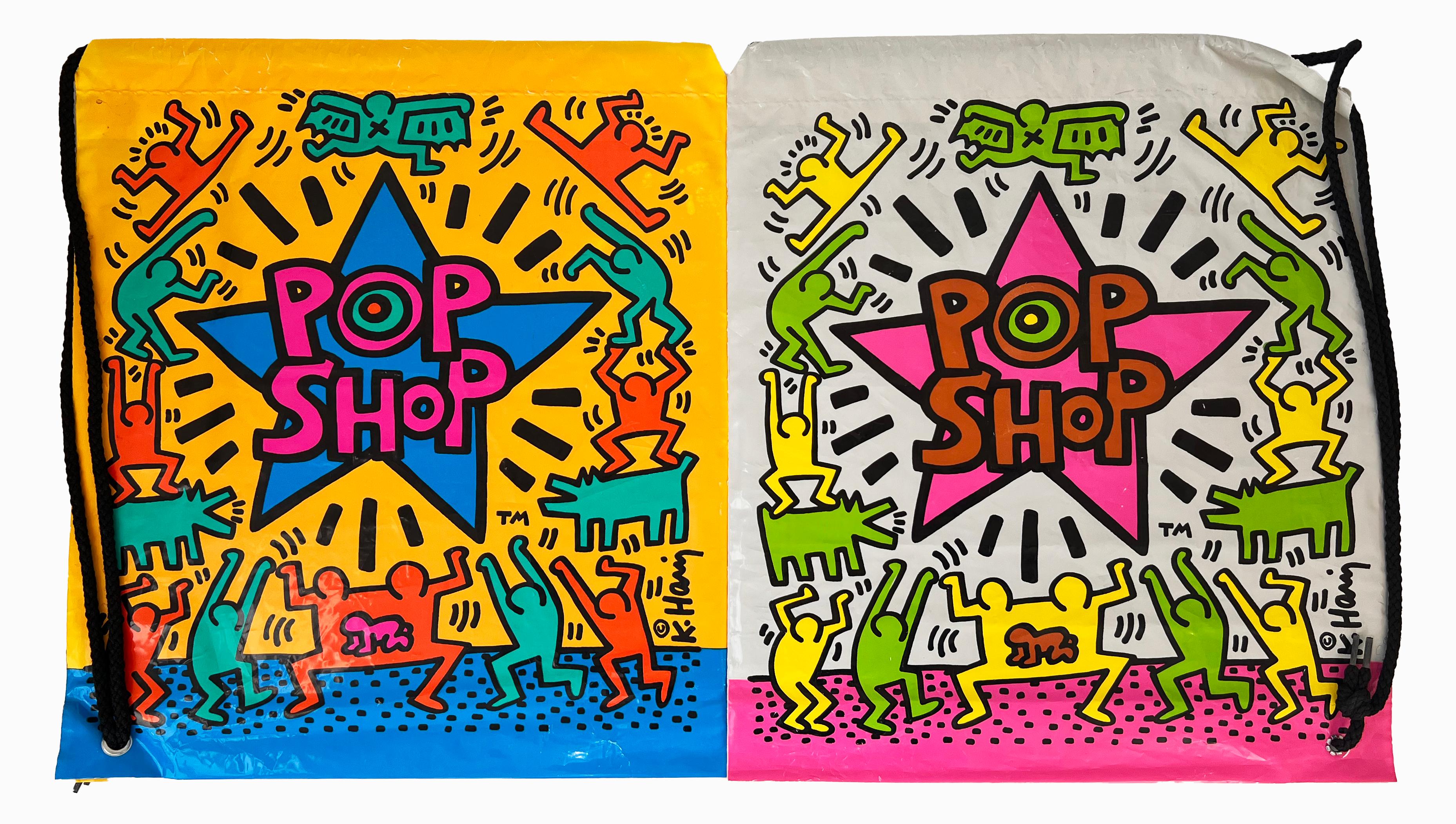 keith haring lunch bag