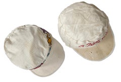 Original 1980's Keith Haring Pop Shop hats (set of 2)