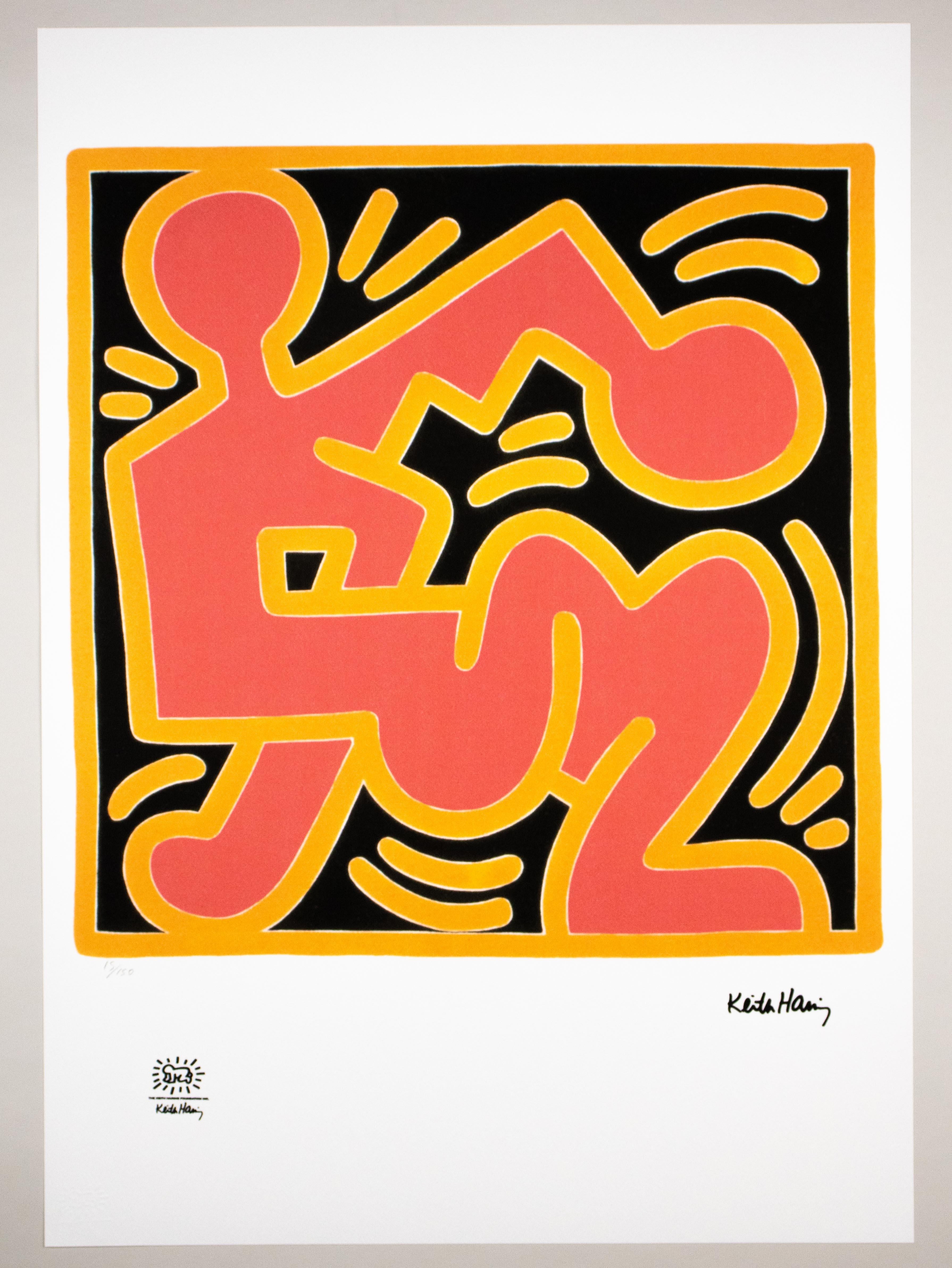 Lithograph - Limited Edition 15/150 - Keith Haring Foundation Inc. For Sale 1