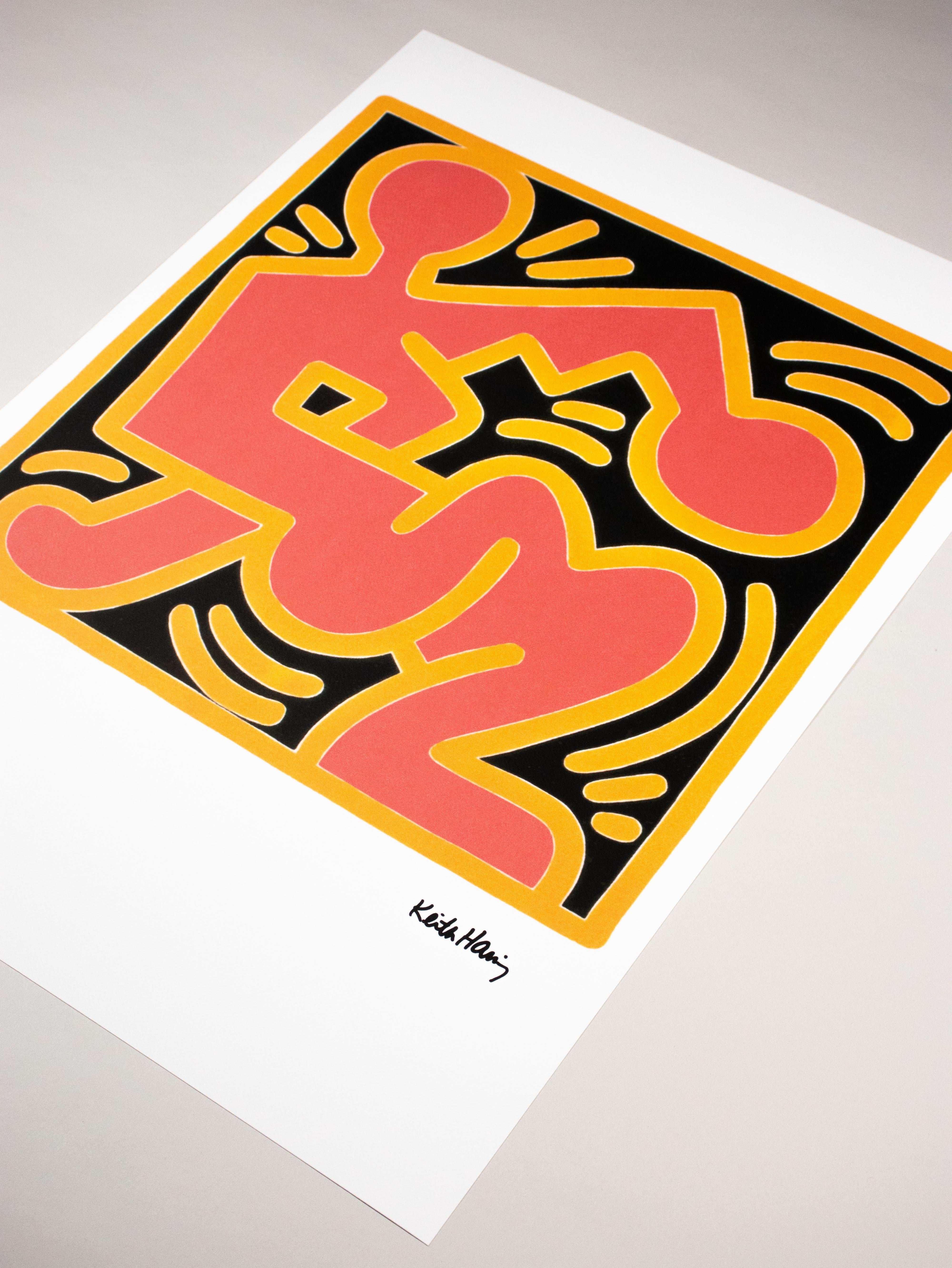 Lithographie – limitierte Auflage 15/150 Exemplare – Keith Haring Foundation Inc. im Angebot 7