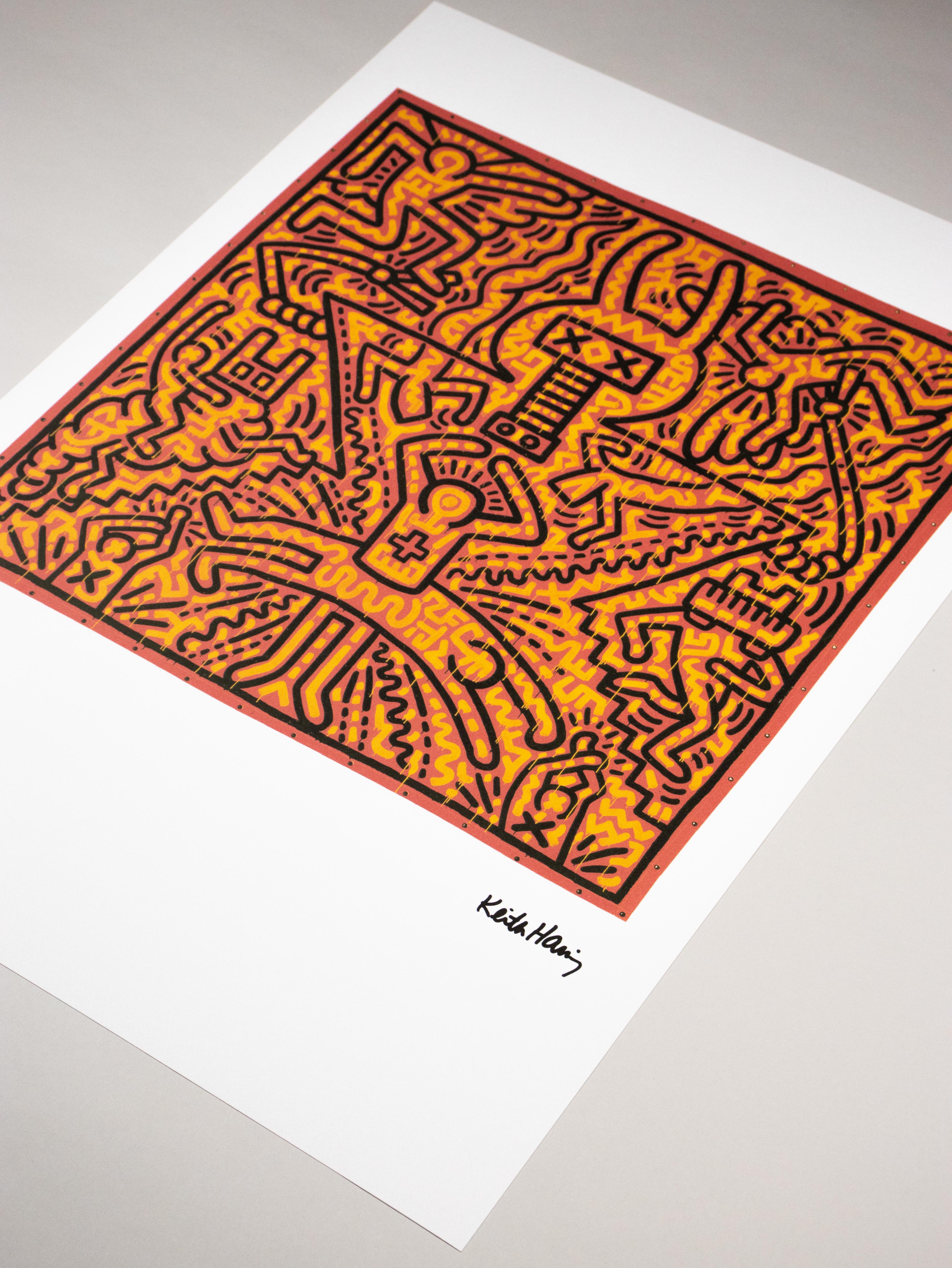 Lithographie - Limitierte Auflage 71/150 - Keith Haring Foundation Inc. im Angebot 7