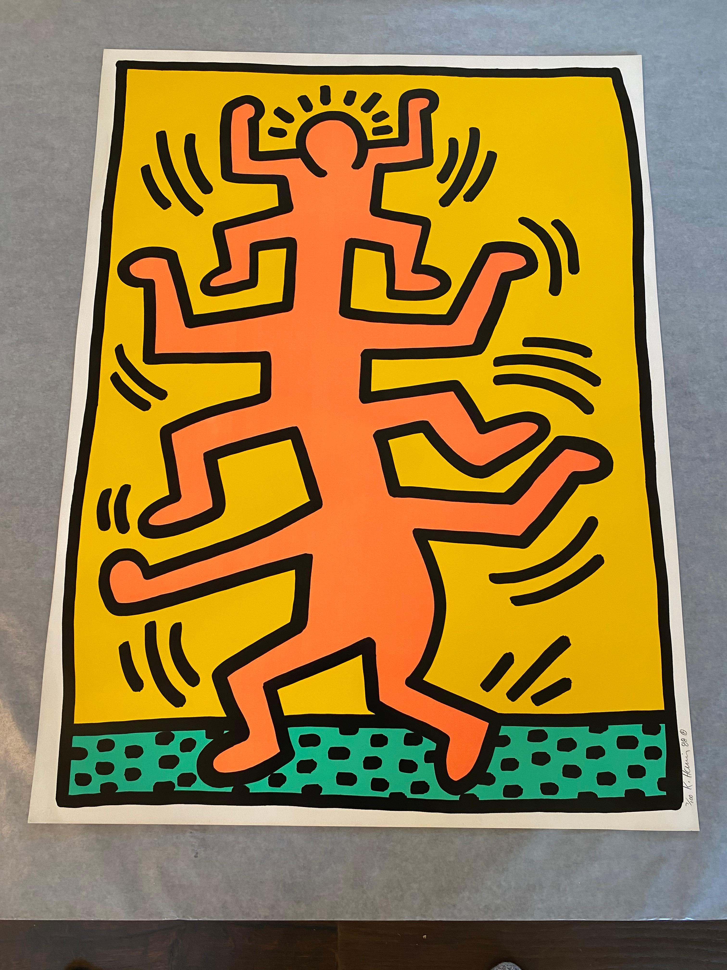 Plate I, from Growing Suite - Print by Keith Haring