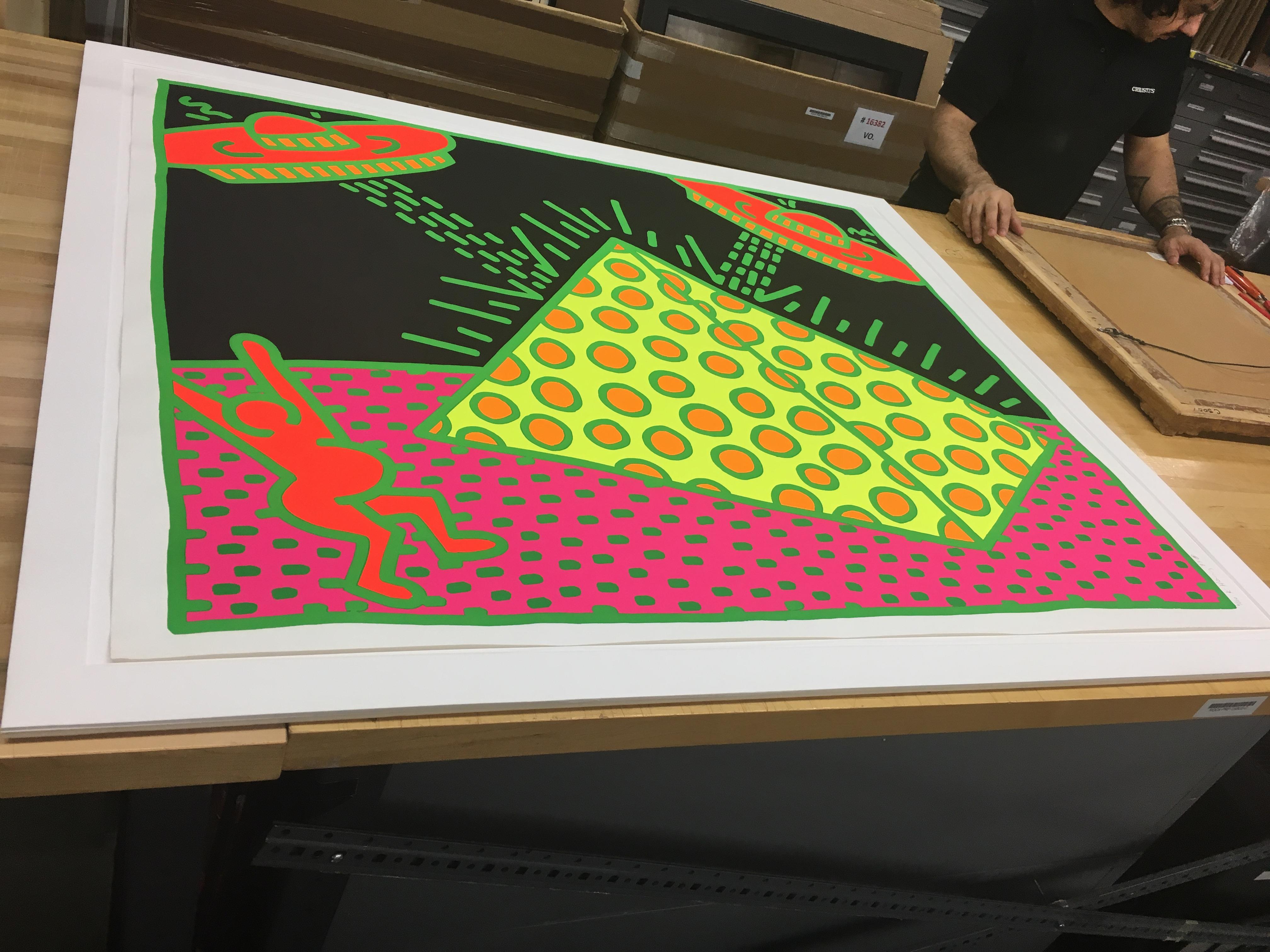 Plate II from Fertility Suite  - Print by Keith Haring