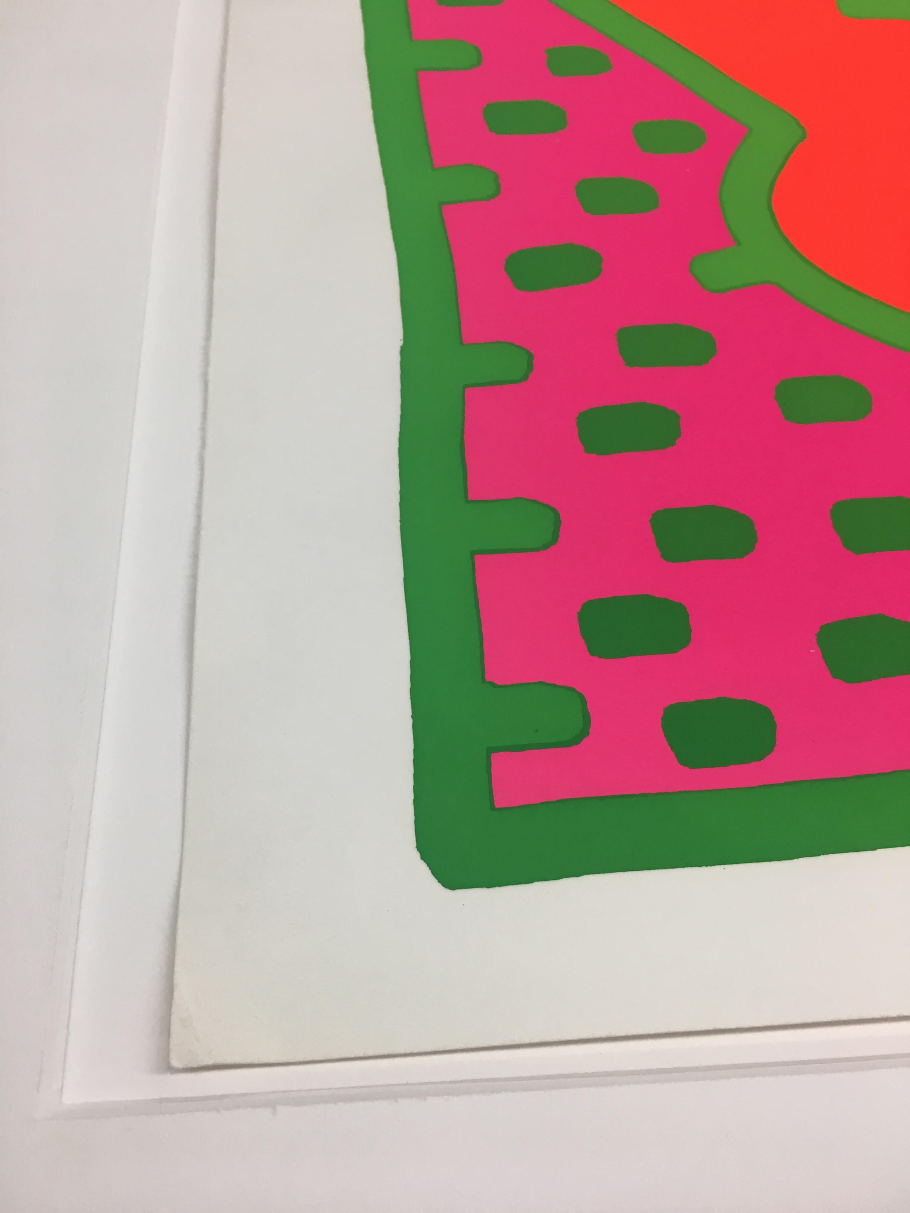 Plate II from Fertility Suite - Contemporary Print by Keith Haring