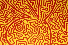 Playboy Bunny, Silkscreen Poster by Keith Haring 1990