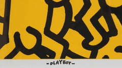 Playboy, Silkscreen Poster by Keith Haring 1990