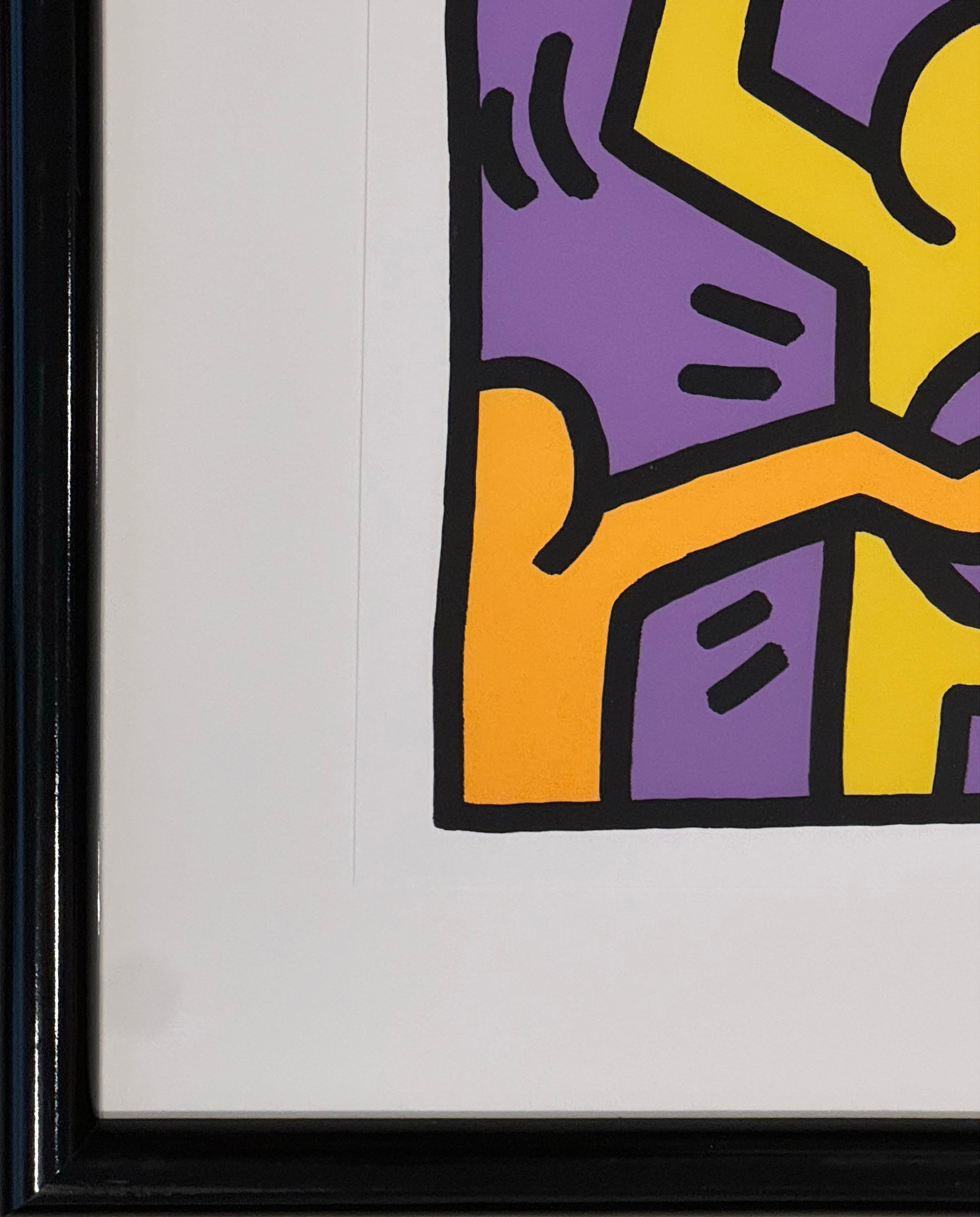 Pop Shop I (3) (Beige), Print, von Keith Haring