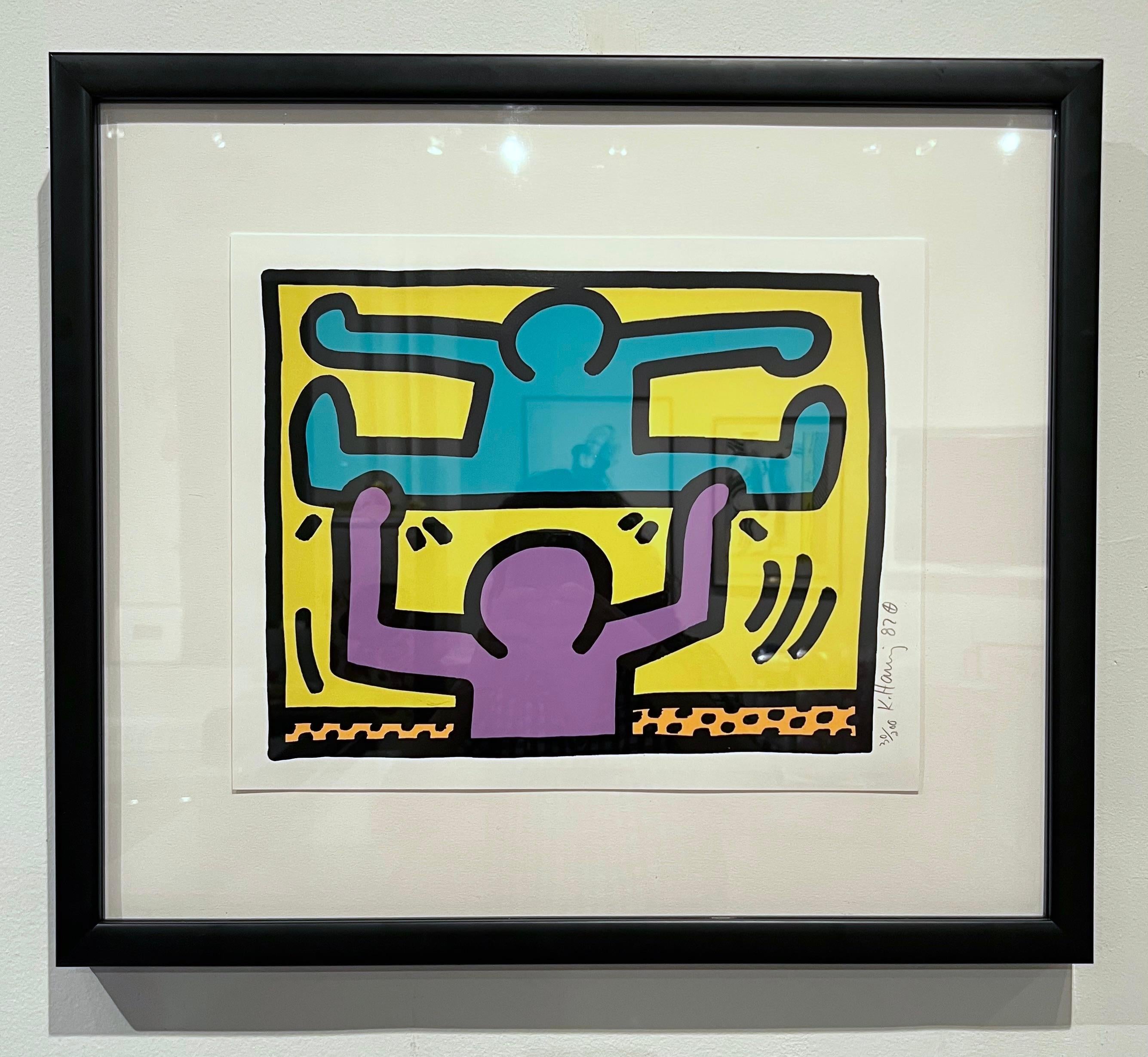 Pop Shop I (D) - Print de Keith Haring