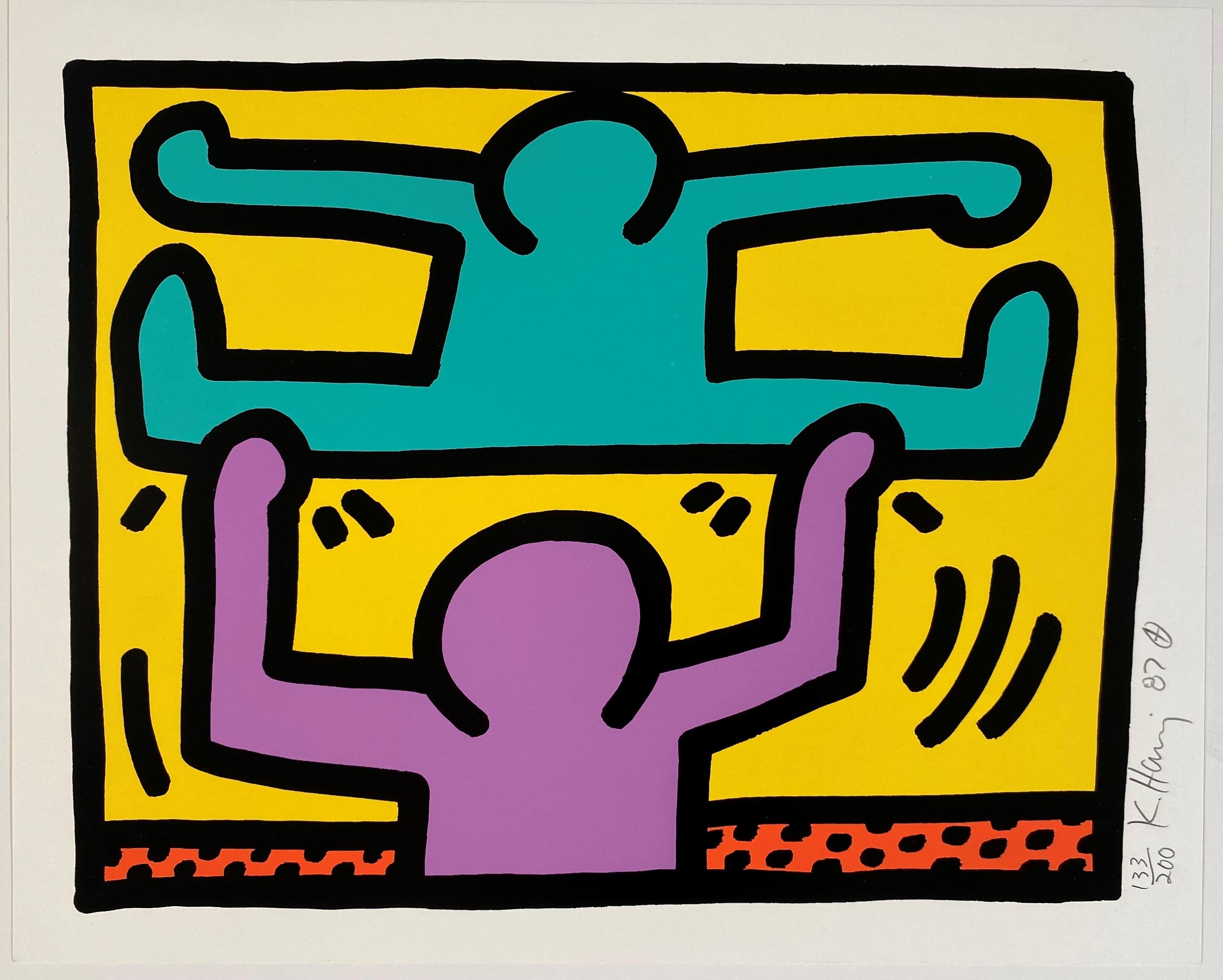 Pop Shop I (4) - Print by Keith Haring