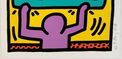 Pop Shop I Screen Print, Keith Haring, 1987, Signed, 1980s