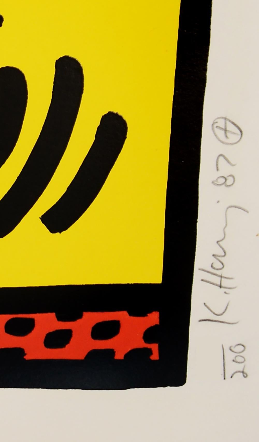 Pop Shop I: One Plate - Pop Art, Screenprint, Keith Haring, Contemporary Art 1