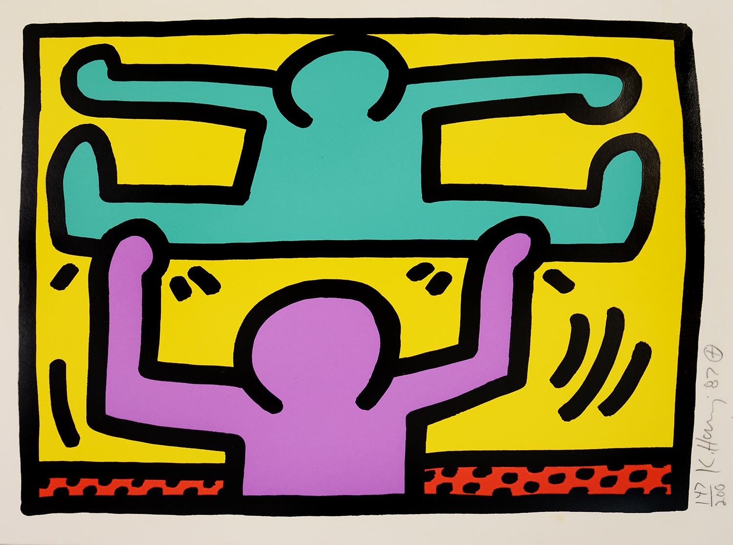 Pop Shop I: One Plate - Pop Art, Screenprint, Keith Haring, Contemporary Art 2