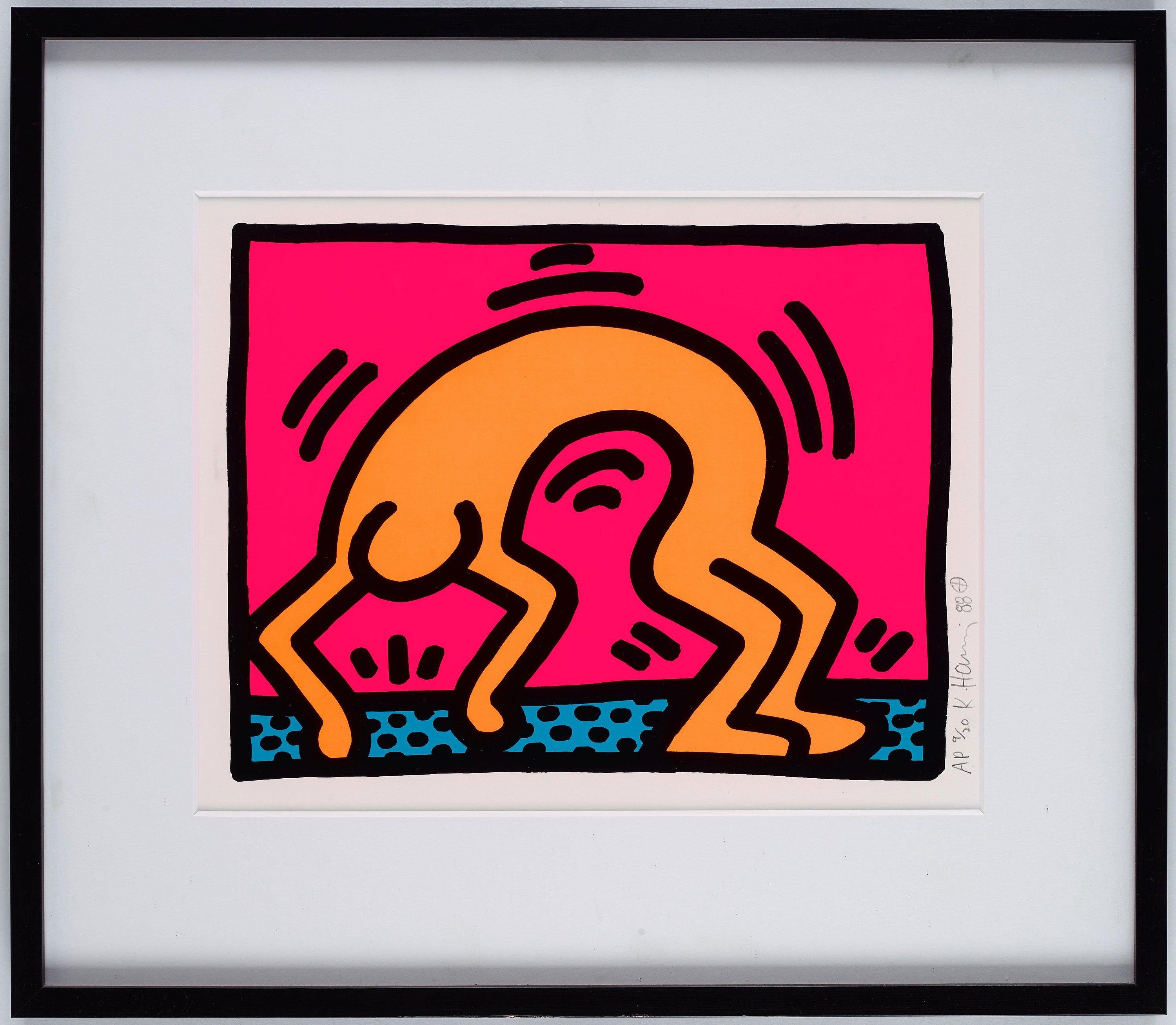 Pop Shop II (2) - Print by Keith Haring