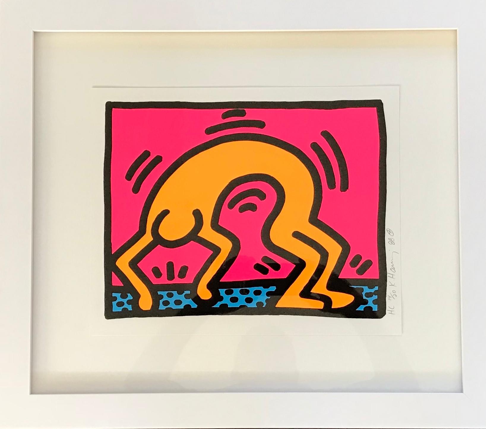 Pop Shop II (2) - Contemporary Print by Keith Haring