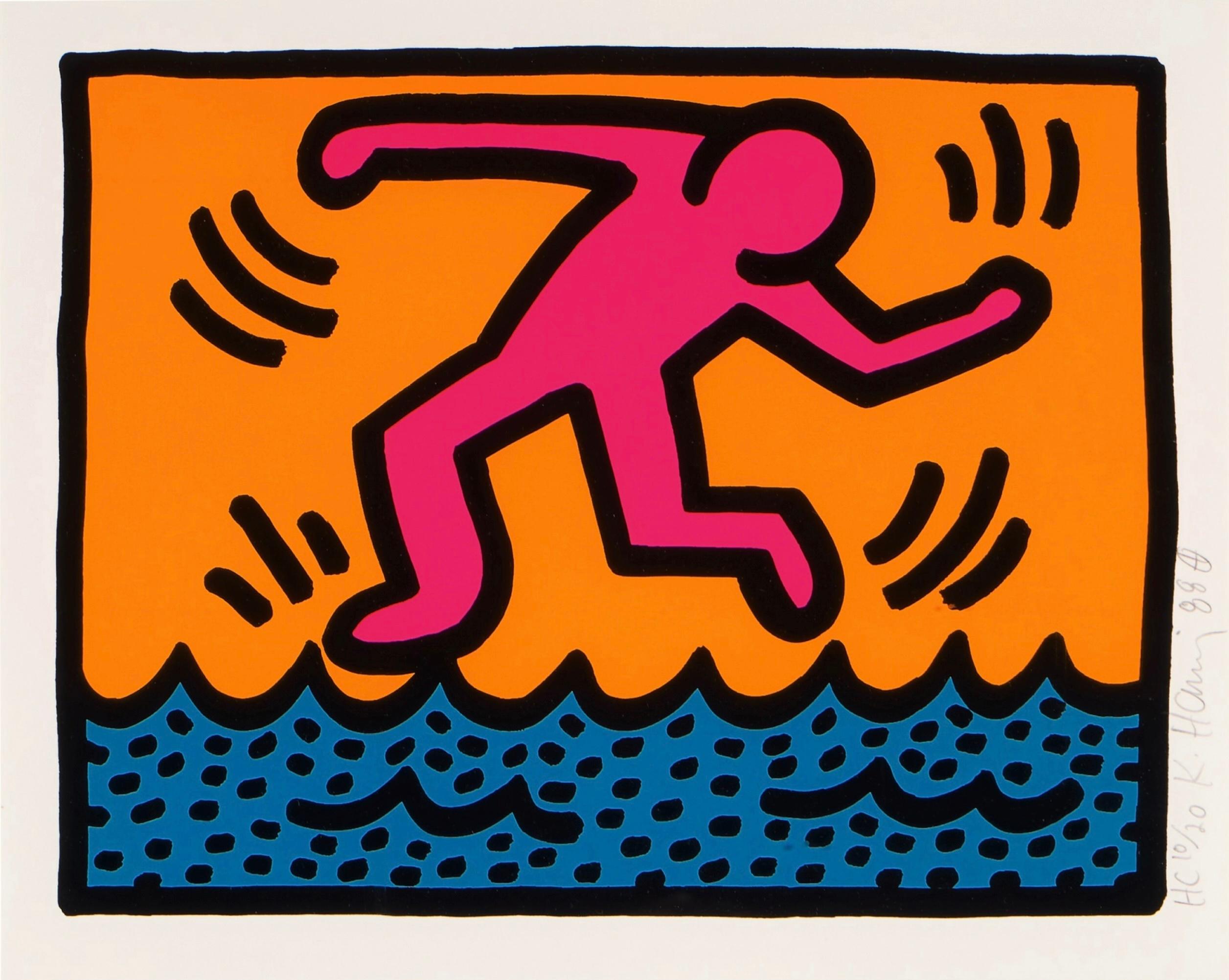 Pop Shop II (B) – Print von Keith Haring
