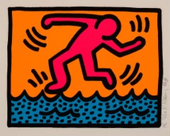 Pop Shop II - Late 20th Century Keith Haring Pop Art Figurative Print on Paper