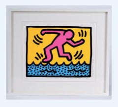 Pop Shop II Placa 3 Por Keith Haring