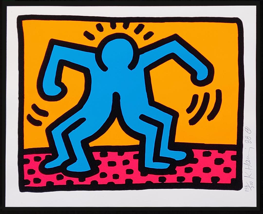 POP SHOP II (set OF 4 SCREEN PRINTS SIGNÉES) - Print de Keith Haring