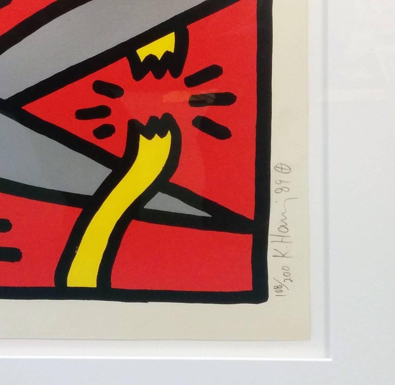 POP SHOP III (2) - Print by Keith Haring