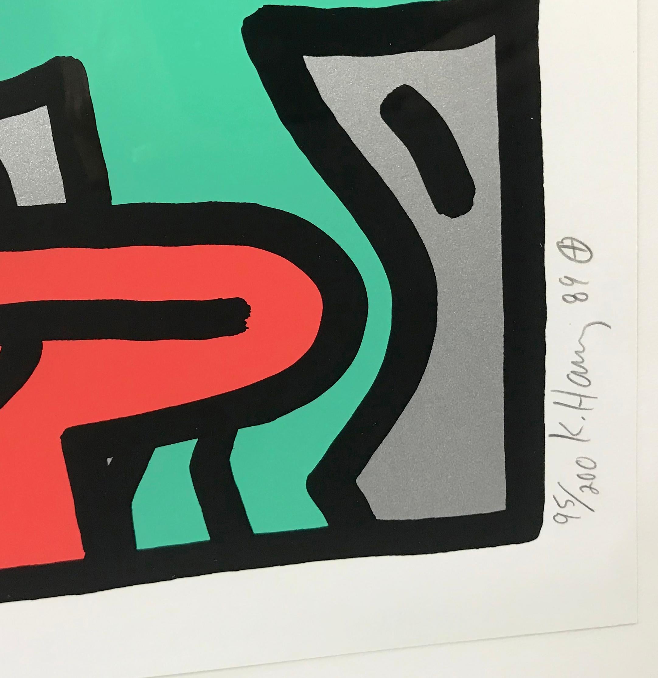 POP SHOP III (3) (Pop-Art), Print, von Keith Haring