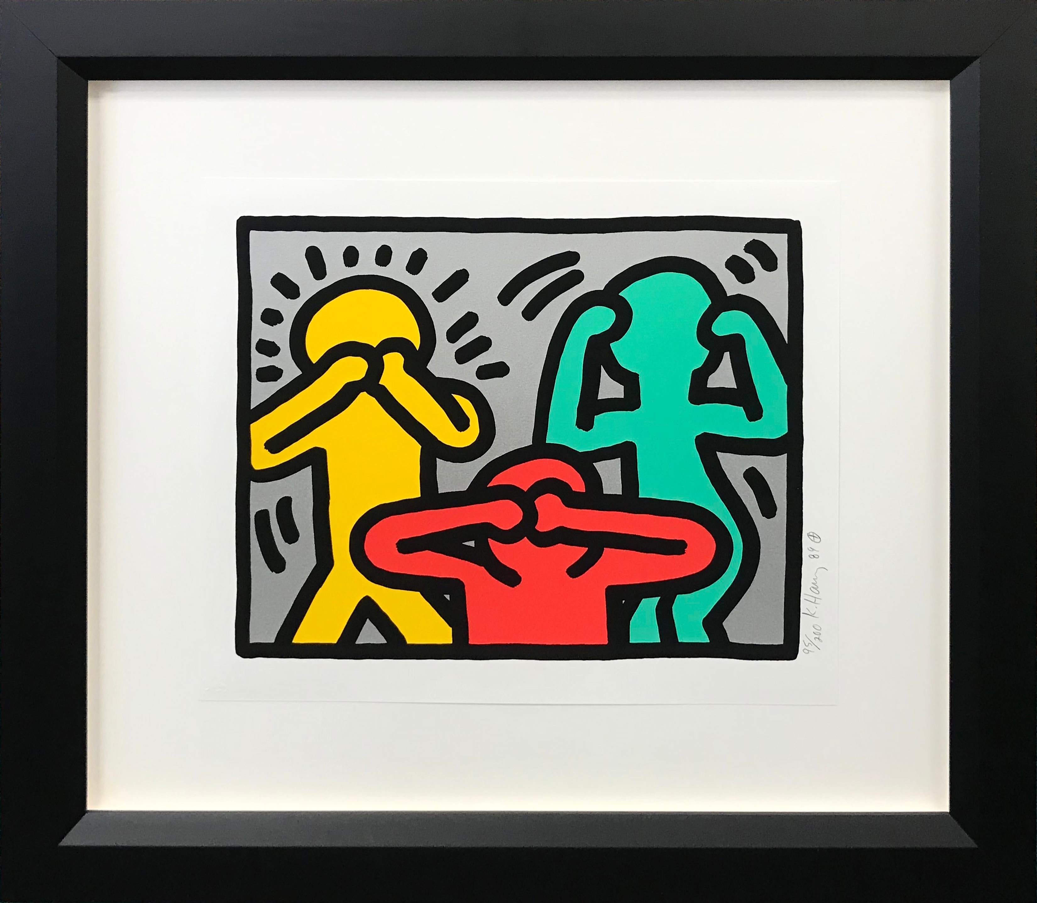Keith Haring Portrait Print – POP SHOP III (3)