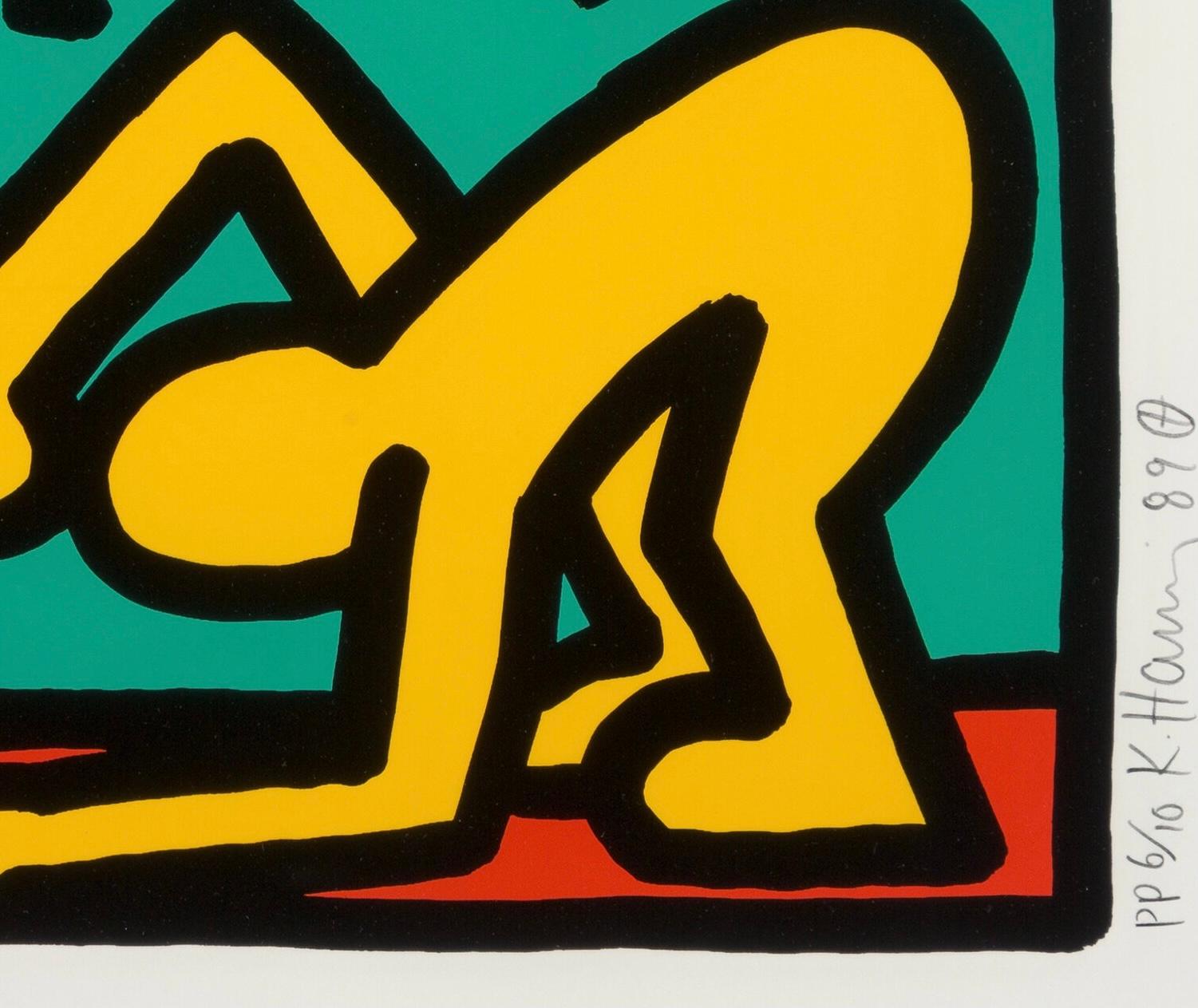 Pop Shop III, (4) - Print by Keith Haring