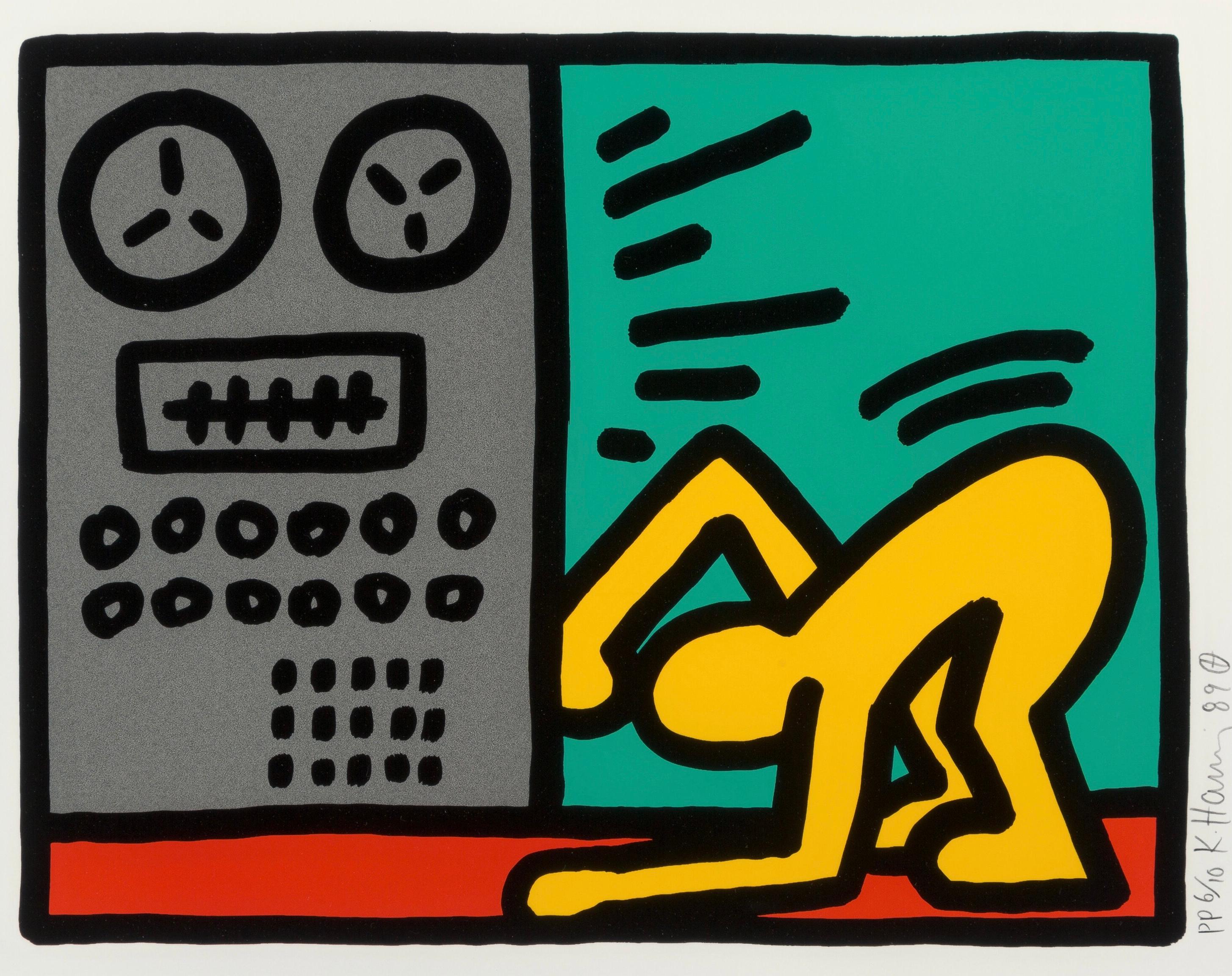 Keith Haring Figurative Print - Pop Shop III, (4)