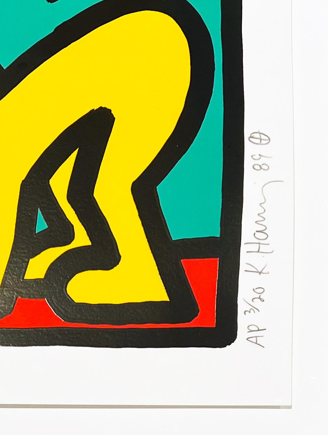 Pop Shop III: Plate IV - Pop Art Print by Keith Haring
