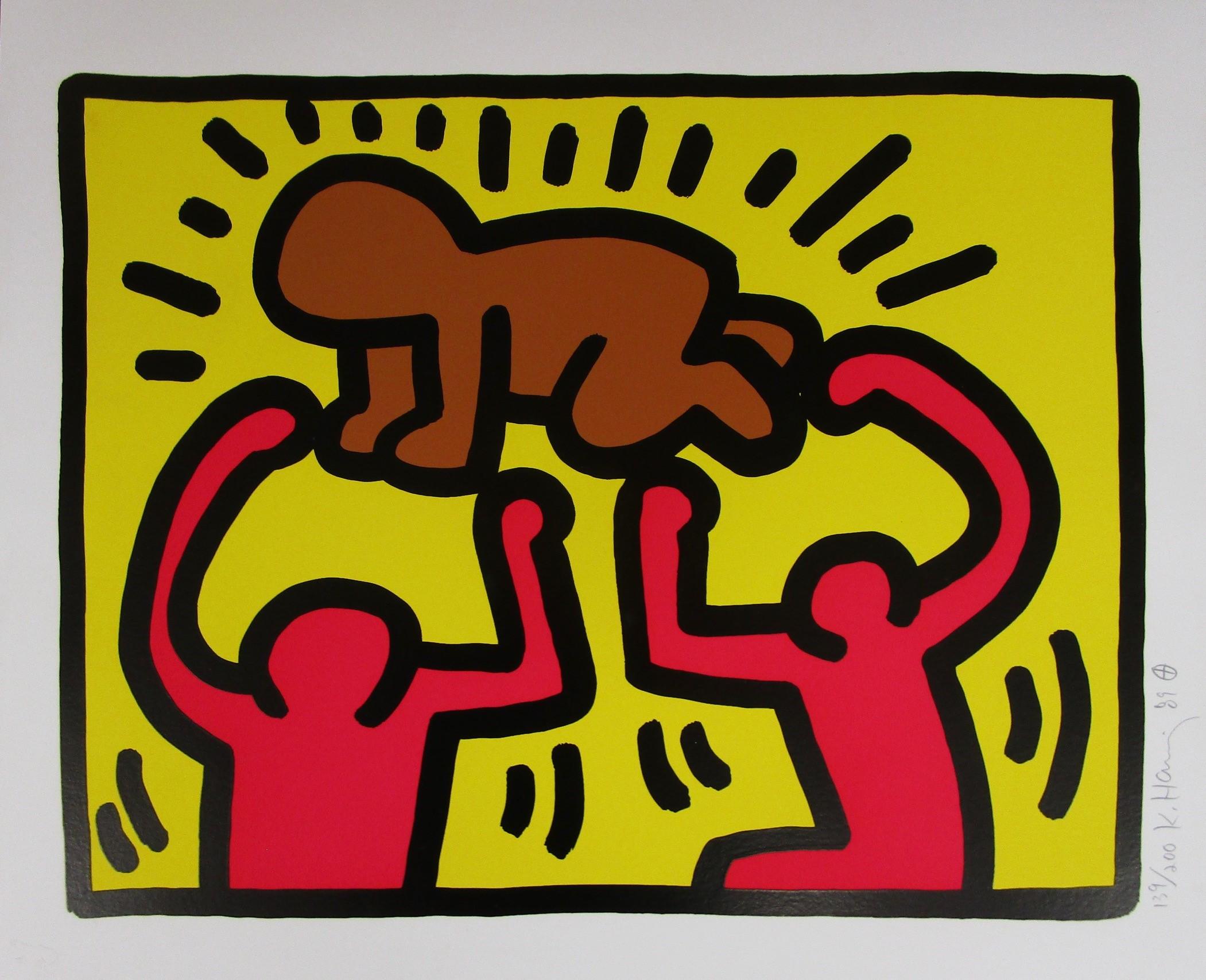 Keith Haring Print – Pop Shop IV. 1989 (2)