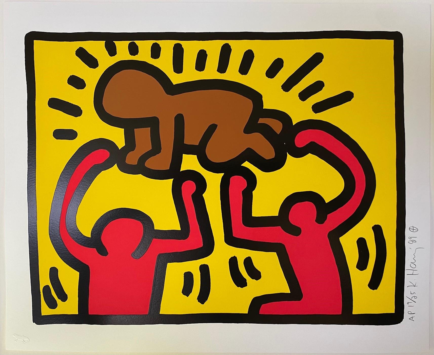 Keith Haring Print - Pop Shop IV 1989 (2)