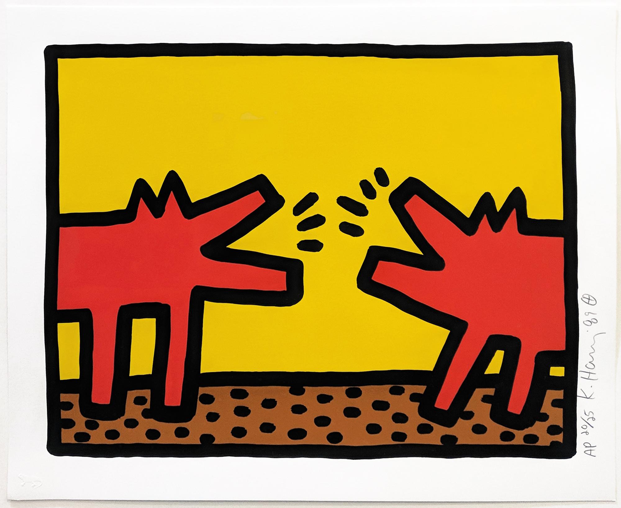 Keith Haring Figurative Print - POP SHOP IV (2)