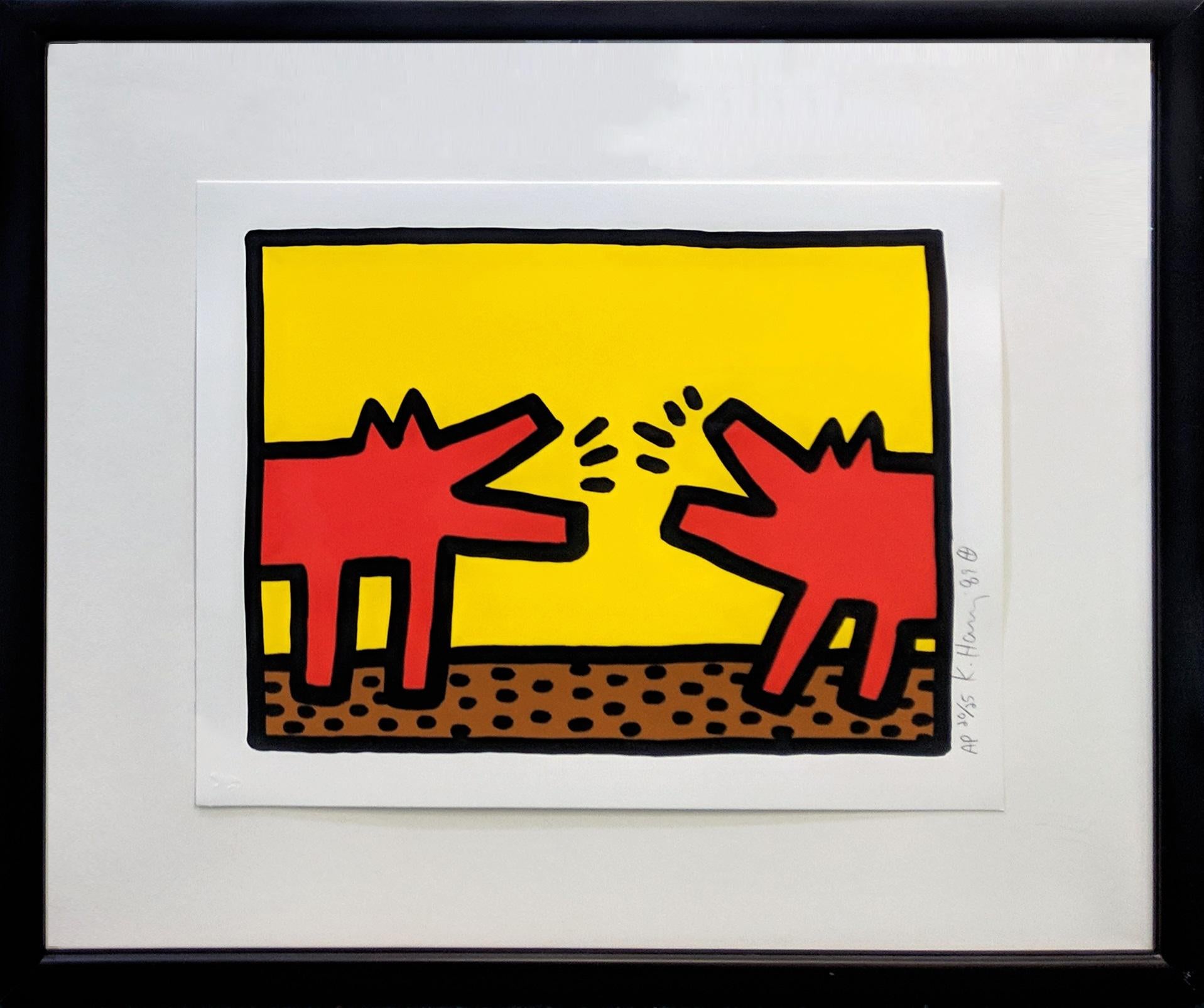POP SHOP IV (2) - Print by Keith Haring