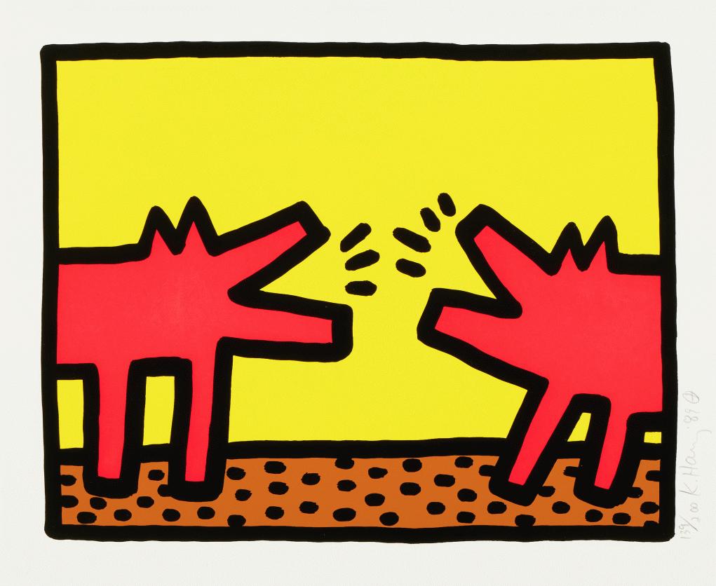 Keith Haring Animal Print - Pop Shop IV (d)